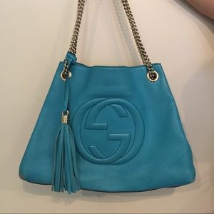 Authentic Gucci Soho Shoulder Bag